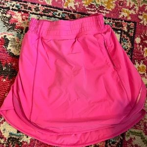 lululemon sonic pink skirt